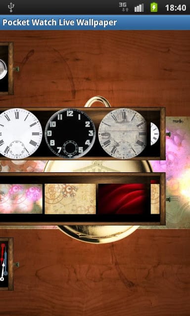 Pocket Watch Live Wallpaper截图4