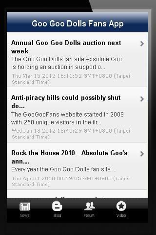 Goo Goo Dolls Fans App截图3