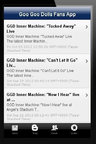 Goo Goo Dolls Fans App截图4