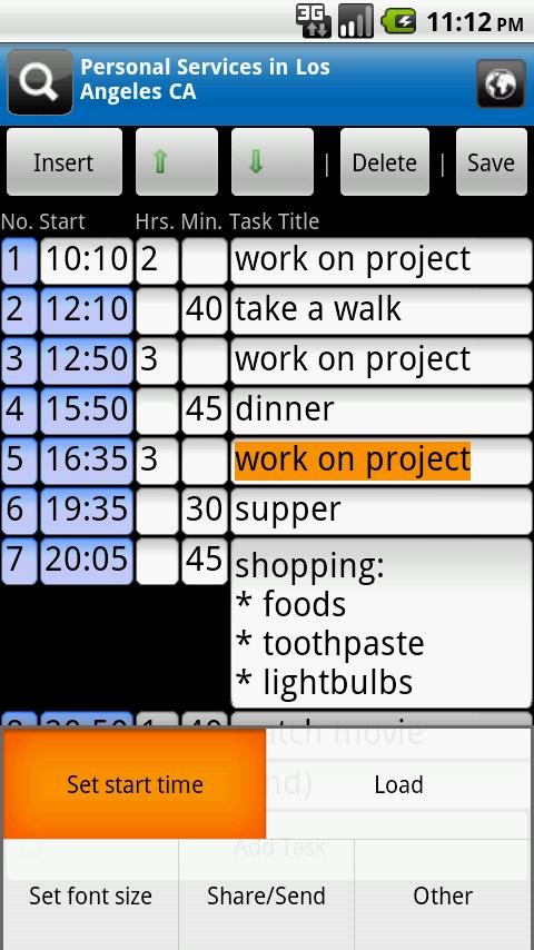 A2P Day Agenda Time Table Plan截图1