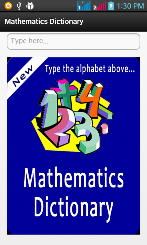 Mathematics Dictionary截图1