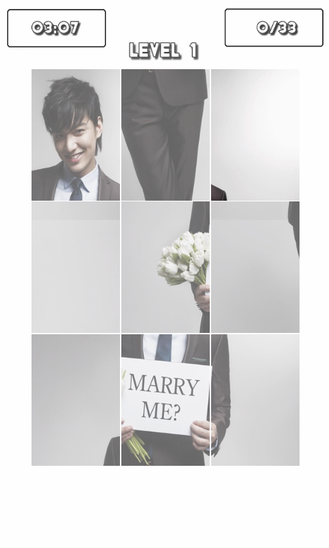 Lee Min Ho (Kim Tan) Puzzle截图4