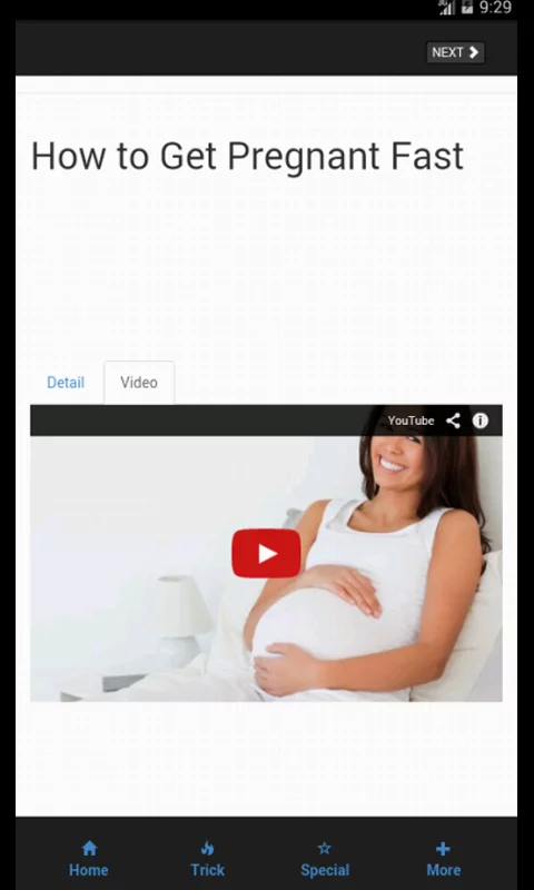 How To Get Pregnant Fast截图2