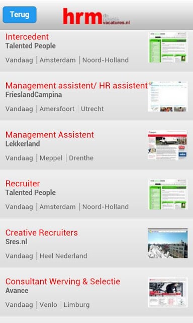 HRM-vacatures.nl截图1