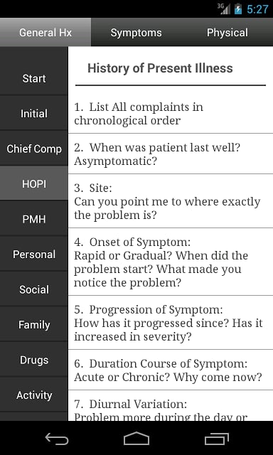 Clinicals – History &amp; Physical截图4