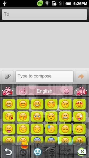 GO Keyboard Easter Island theme截图5