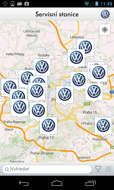 Volkswagen Service Czech Rep截图2