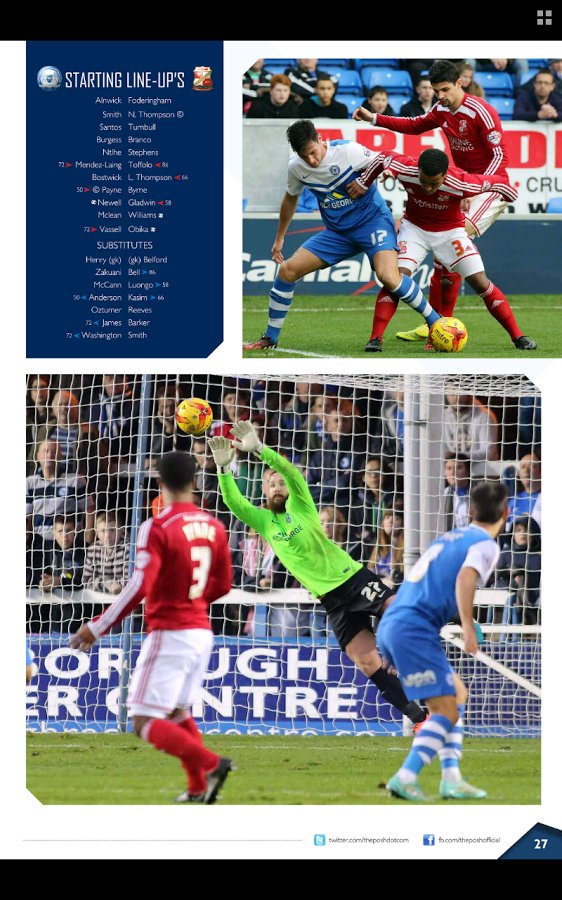 Peterborough United prog...截图2