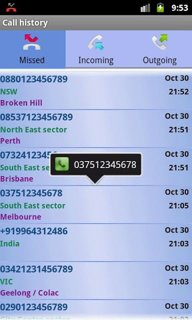 Caller Info (Australia)截图1