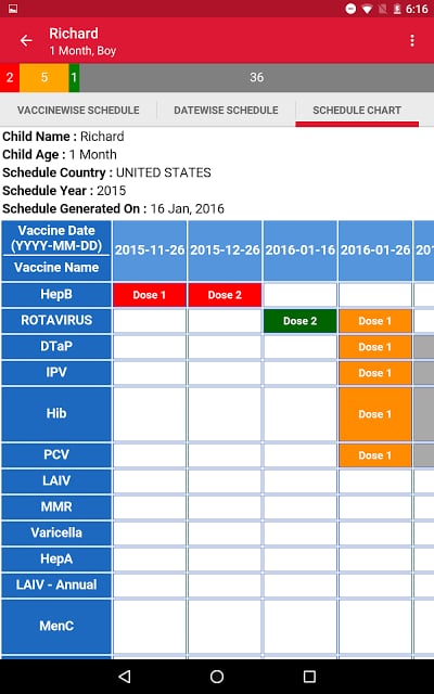 Vaccine Reminder截图10