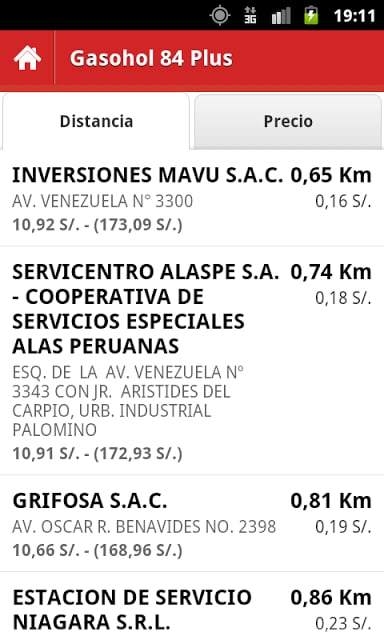 Precio Combustibles Per&uacute;截图1