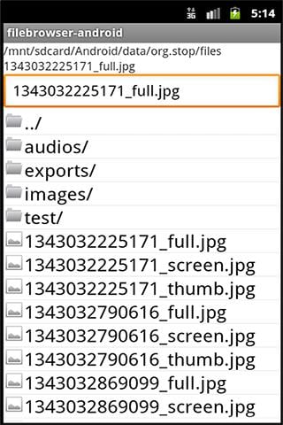 filebrowser-android截图2