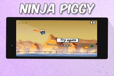 Ninja Piggy Jump Adventu...截图7