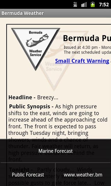 Bermuda Weather - Gingerbread截图3