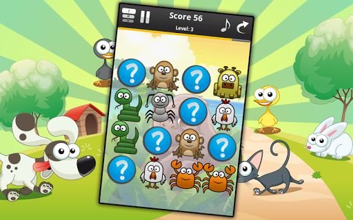 Kids Memory Game: Animal截图4