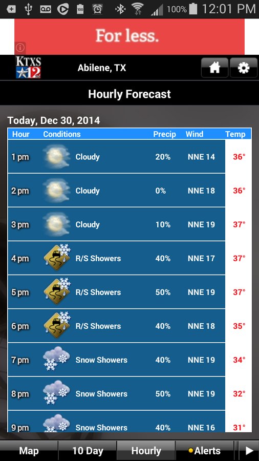 KTXS Wx截图3