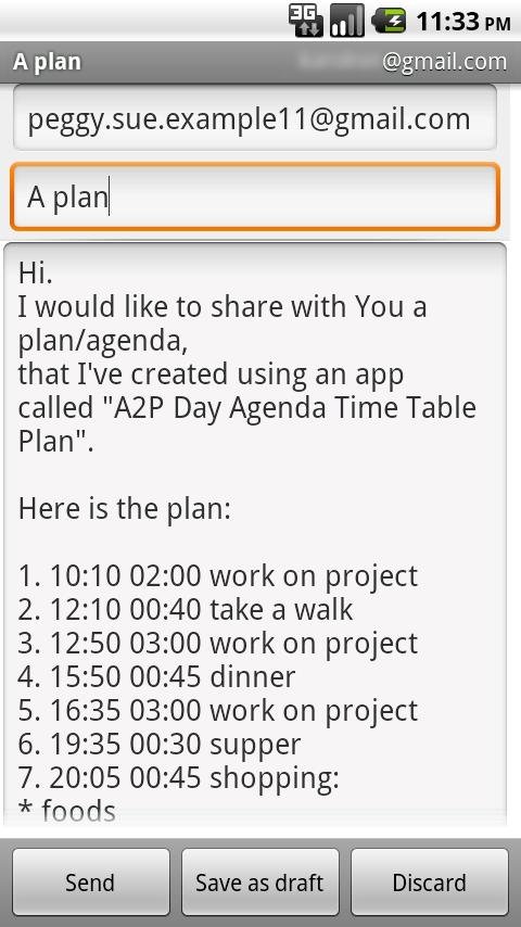 A2P Day Agenda Time Table Plan截图2