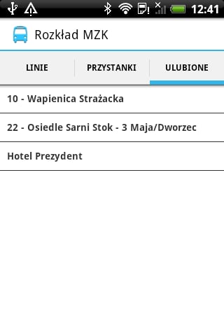 Rozkład MZK Bielsko-Biała截图6