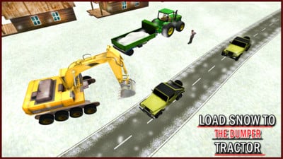 重型雪挖掘机3D截图3