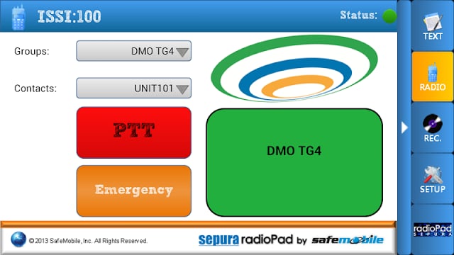 radioPad SEPURA截图1