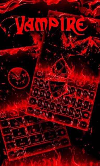 Vampire GOKeyboard Theme Emoji截图2