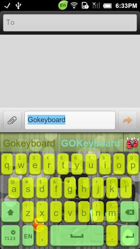 GO Keyboard Easter Island theme截图3