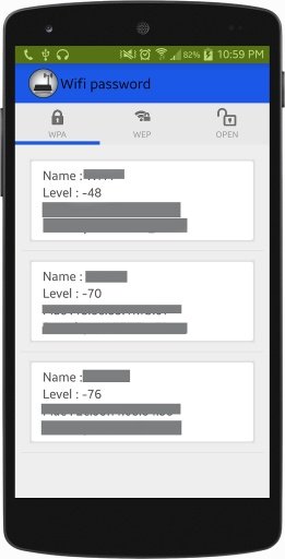 Wifi password app截图2