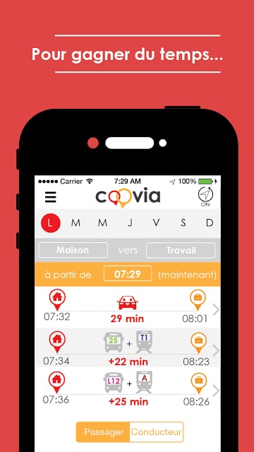 Coovia covoiturage &agrave; Toulouse截图3
