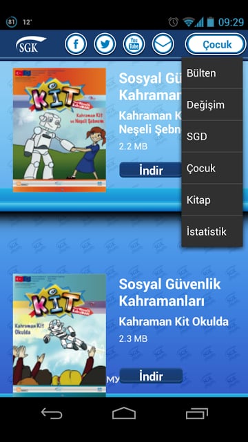 SGK Kitaplık截图3