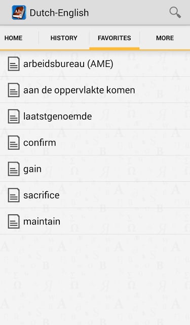 Dutch&lt;&gt;English Dictionary截图4