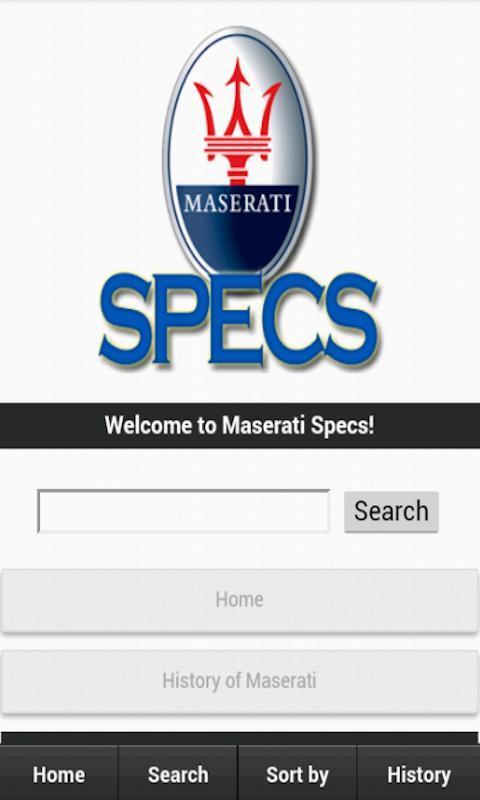 Maserati Specs截图1