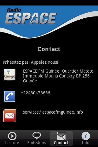 Espace Fm截图1