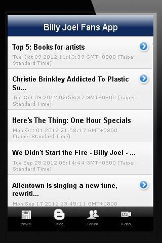 Billy Joel Fans App截图2