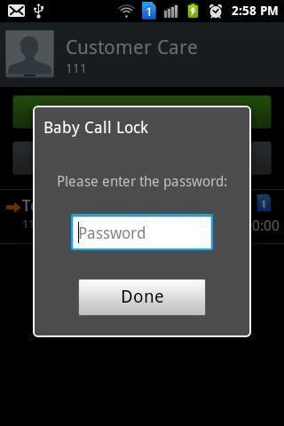 宝宝电话锁截图1