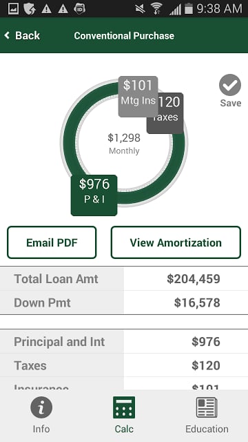 Evergreen Home Loan Calculator截图2