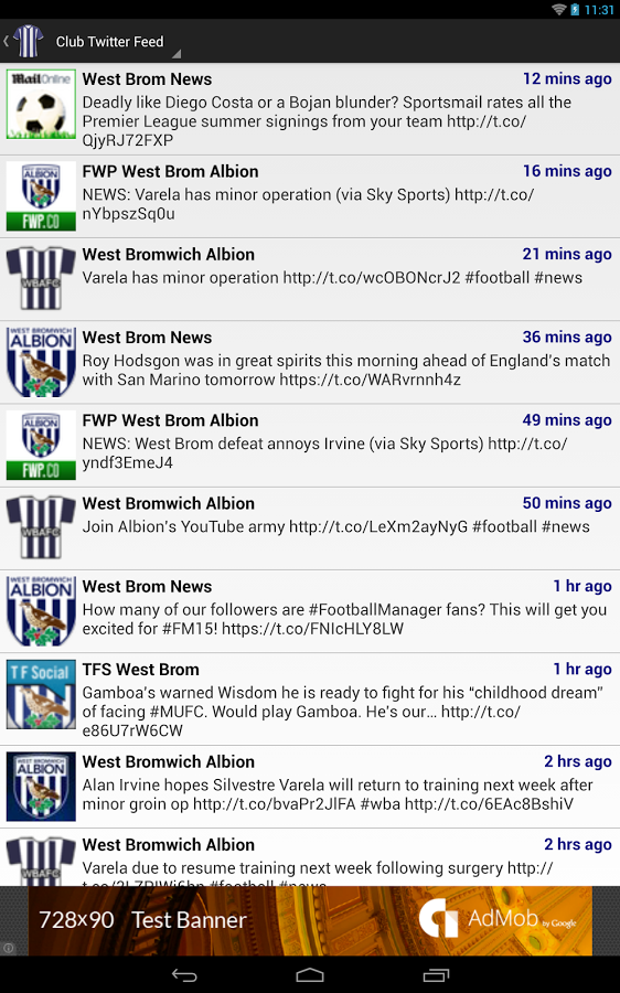 Everything West Brom截图3