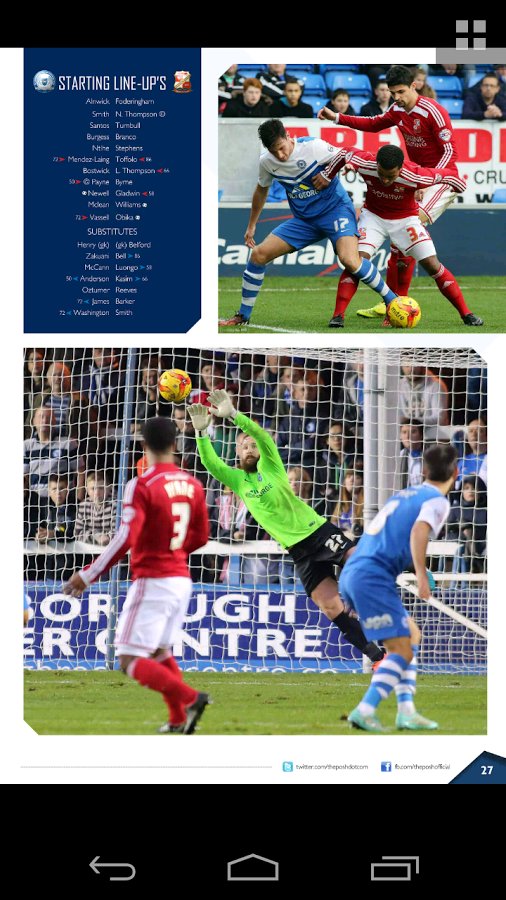 Peterborough United prog...截图5