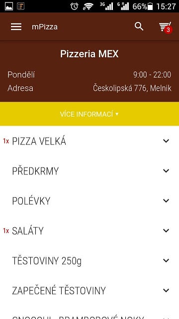 Pizzerie MEX Měln&iacute;k截图6