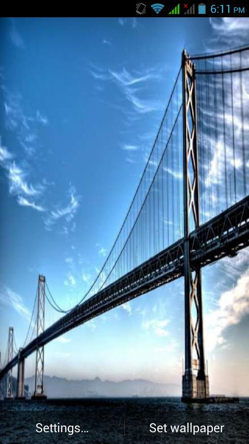 Golden Gate Live Wallpaper截图6