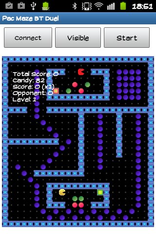 Pac Maze Bluetooth Duel截图3