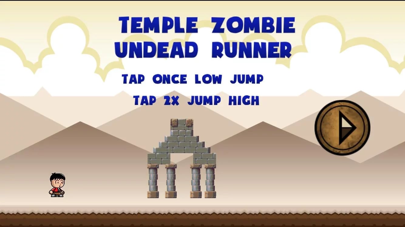 Temple Zombie Undead Run...截图5