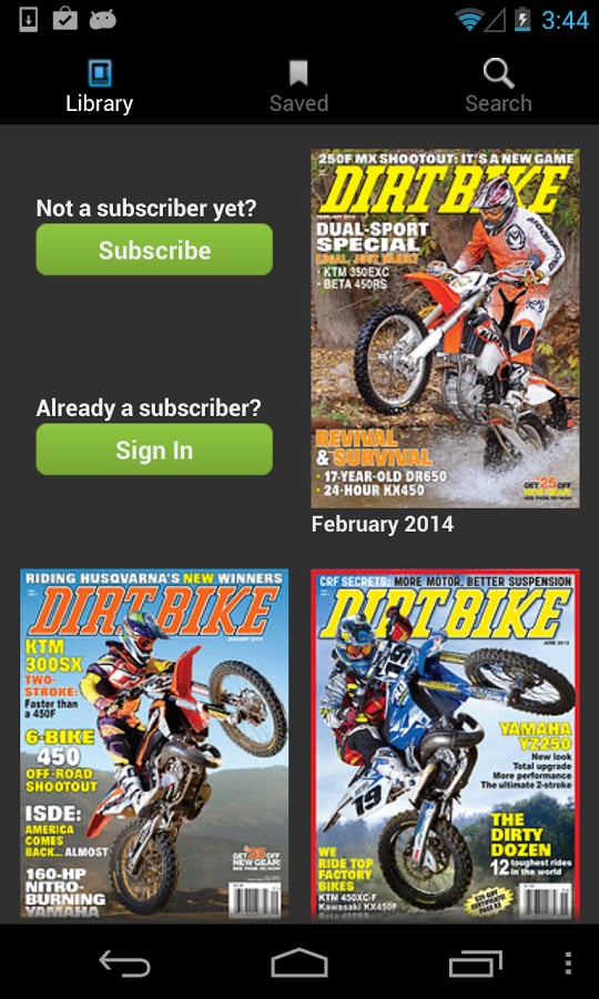 DIRT BIKE MAGAZINE截图2