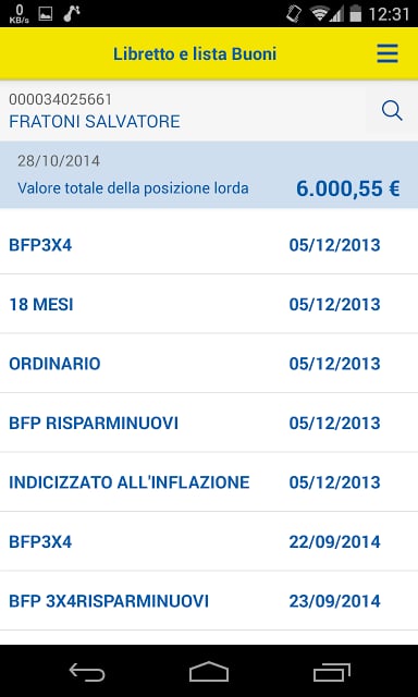 Risparmio Postale截图3