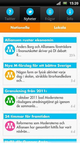 Moderaterna i Sk&aring;ne截图4