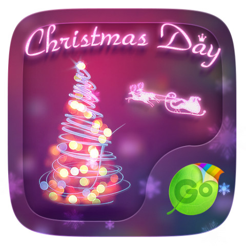 Christmas Day GOKeyboard Theme截图1