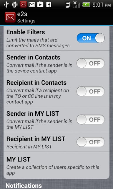 Email To SMS (Text) Lite截图4