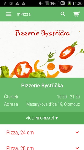 Pizzerie Bystřička Olomouc截图9