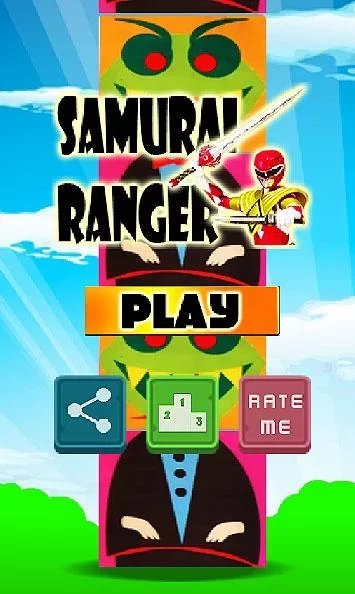 Samurai Red Ranger Game截图1