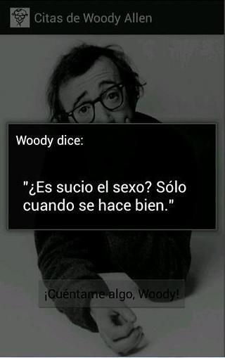 Citas de Woody Allen截图1