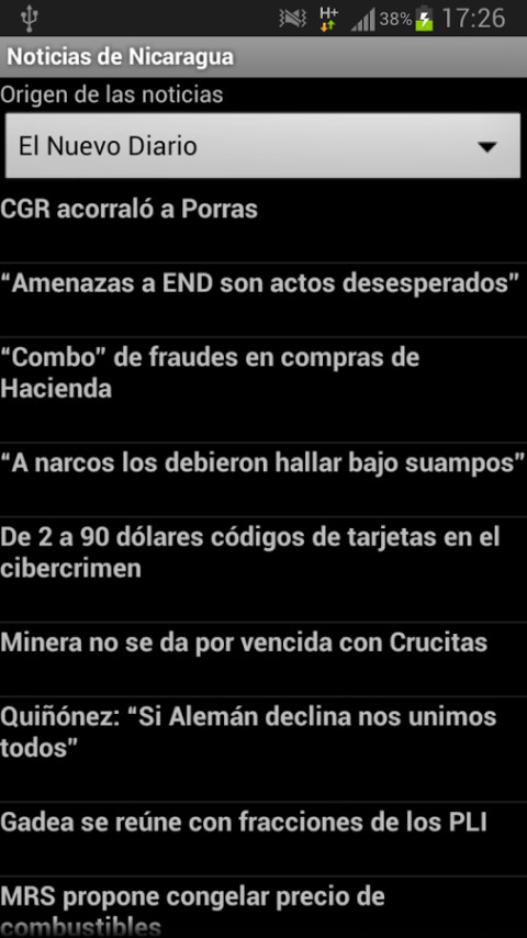 Noticias de Nicaragua截图1